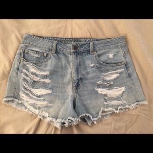 American Eagle high rise shorts